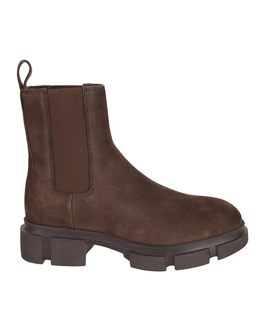 COPENHAGEN Brown Chelsea Boots