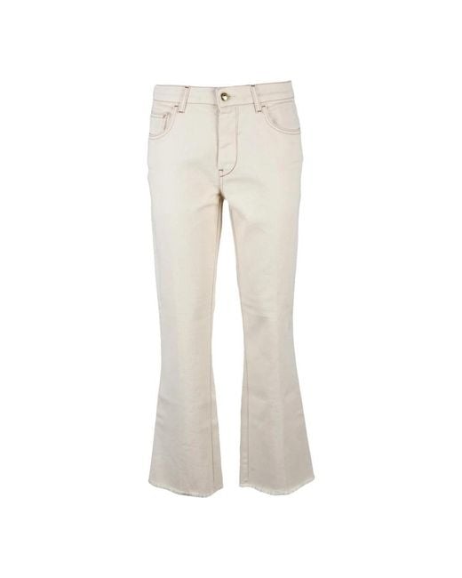 Fay Natural Flare Jeans