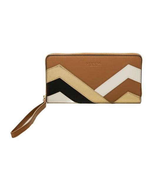Wallets & Cardholders Tosca Blu en coloris Brown