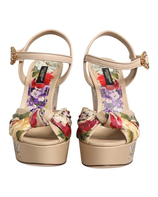 Dolce & Gabbana Pink Wedges