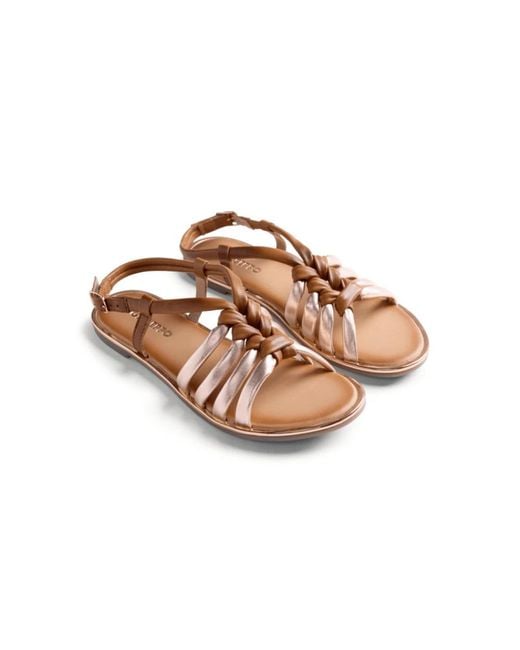 Gioseppo Pink Flat Sandals