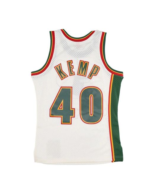 Mitchell & Ness Seattle Supersonics Basketball Tank Top in Red für Herren