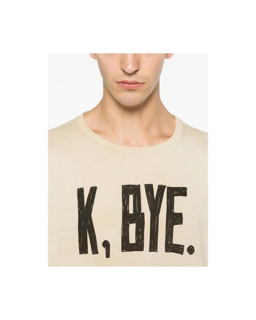 R13 Natural K Bye Boy T-Shirt for men