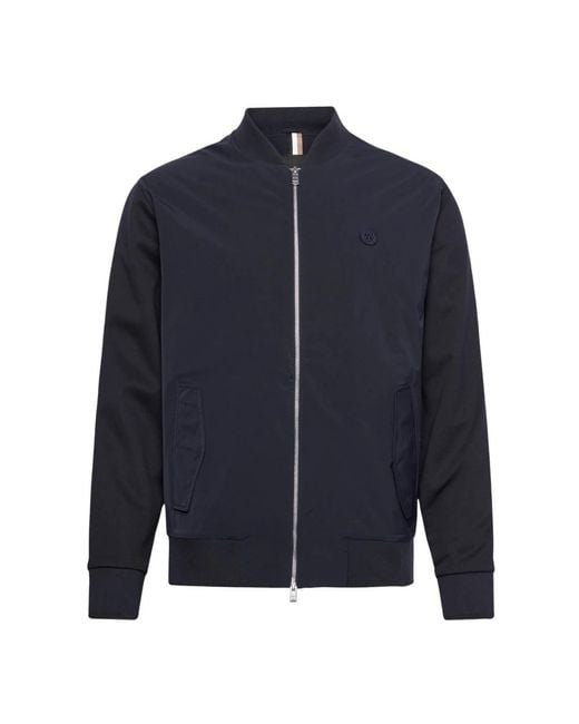 Boss Blue Bomber Jackets for men
