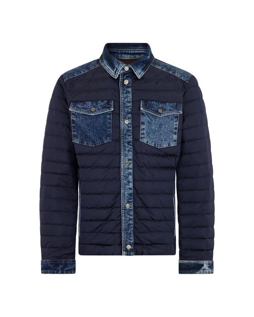 Moorer Blue Winter Jackets for men