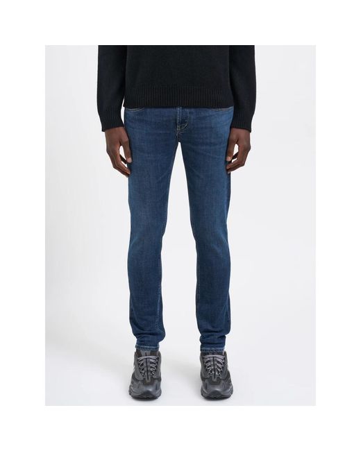 Dondup Blue Slim-Fit Jeans for men