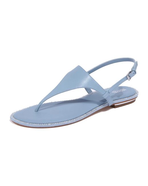 Flat Sandals di Michael Kors in Blue