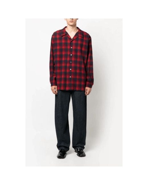 Maison Margiela Red Casual Shirts for men