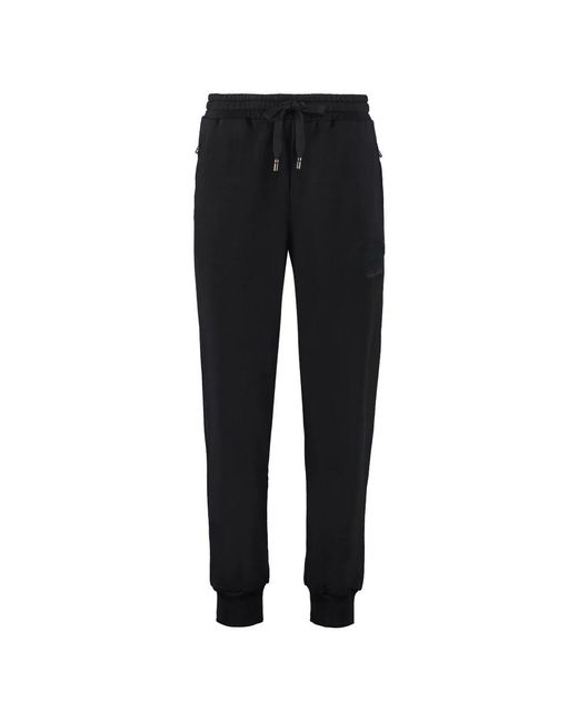 Dolce & Gabbana Black Sweatpants for men