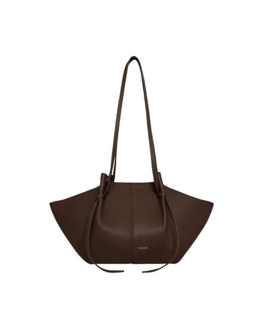Yuzefi Brown Shopping Bags