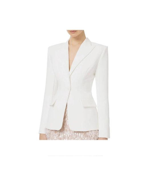 Jackets > blazers Elisabetta Franchi en coloris White
