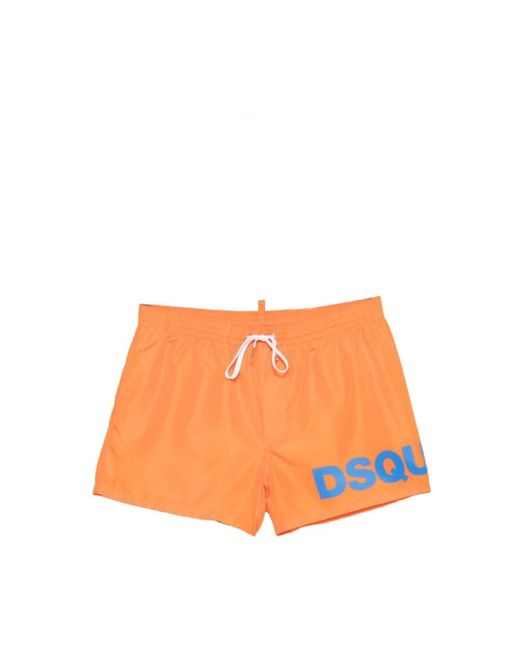 DSquared² Orange Beachwear for men