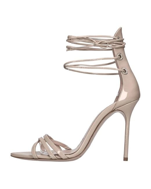 Gedebe Metallic High Heel Sandals