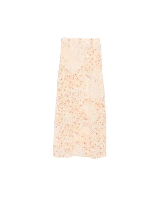 Midi Skirts Ba&sh de color Natural