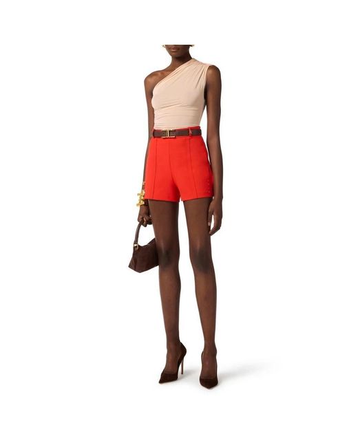 Elisabetta Franchi Pink Sleeveless Tops