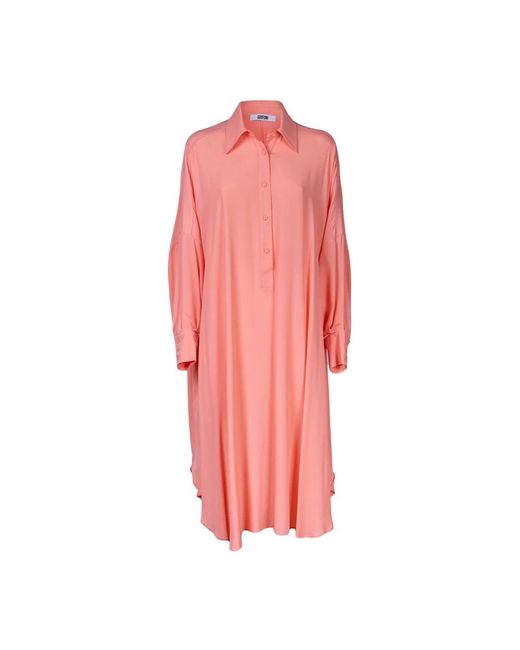 Mauro Grifoni Pink Shirt Dresses