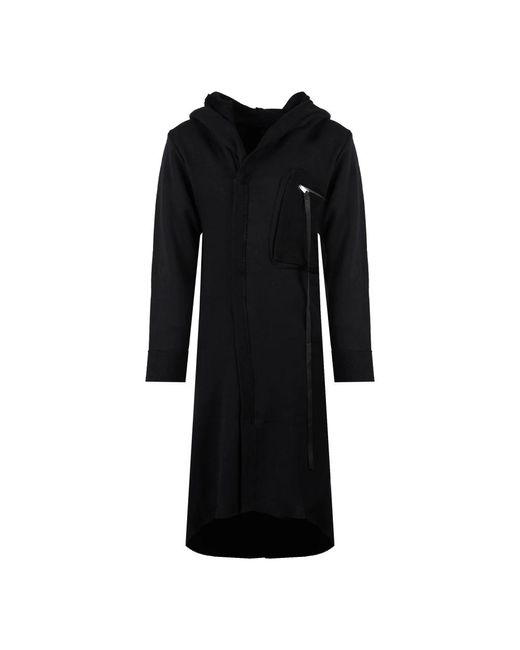 LA HAINE INSIDE US Truien & Vesten ,Zwart ,Hoodie Stijlvol Rits Zakken in het Black