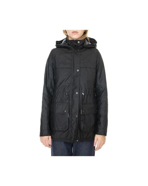 Barbour Black Winter Jackets