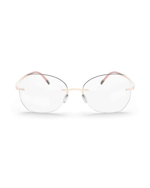 Silhouette Metallic Glasses