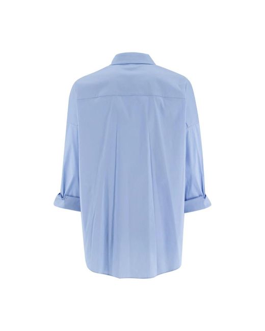 Brunello Cucinelli Blue Shirts