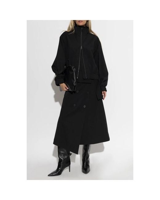 Paul Smith Wool Bomber Jacket in het Black