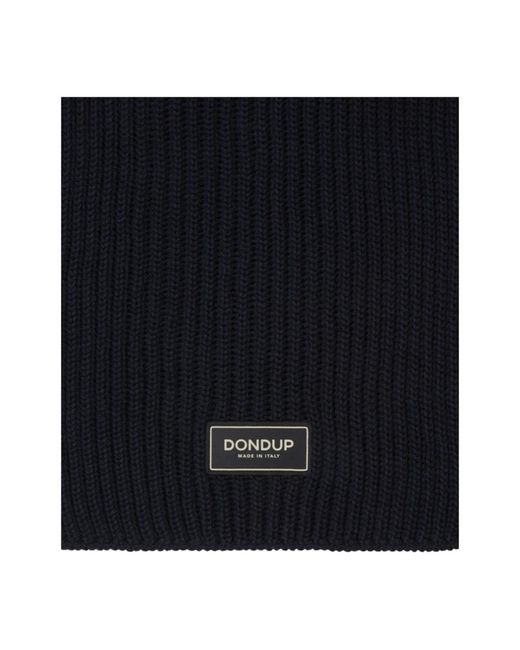 Dondup Blue Winter Scarves for men