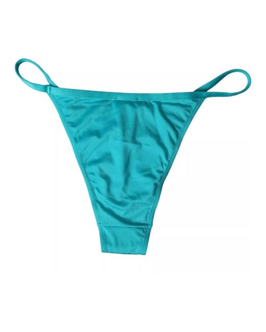Dolce & Gabbana Blue Bikinis
