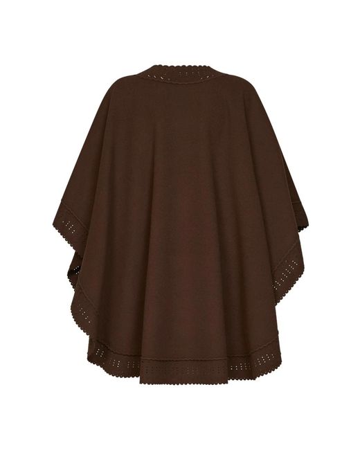 Ermanno Scervino Cape in het Brown
