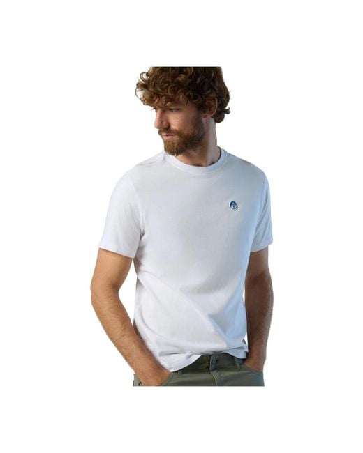 North Sails White T-Shirts for men