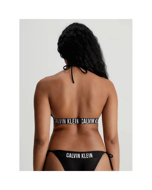 Bikinis Calvin Klein de color Black