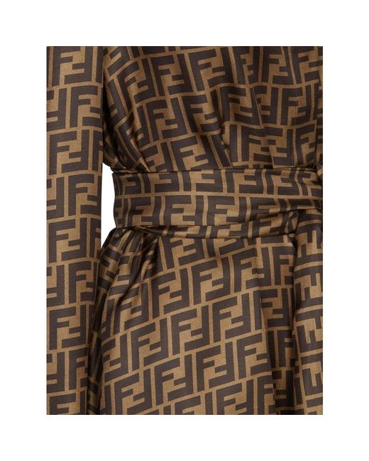 Fendi Ff Monogramjurk in het Brown