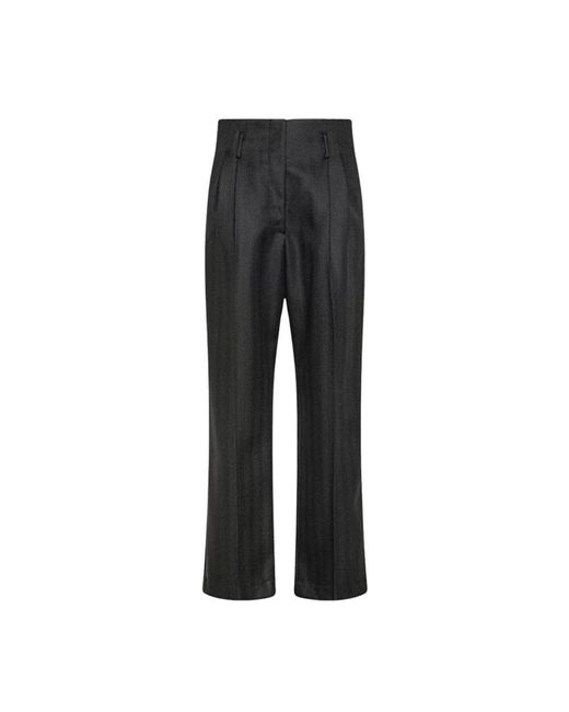 Forte_forte Black Wide Trousers