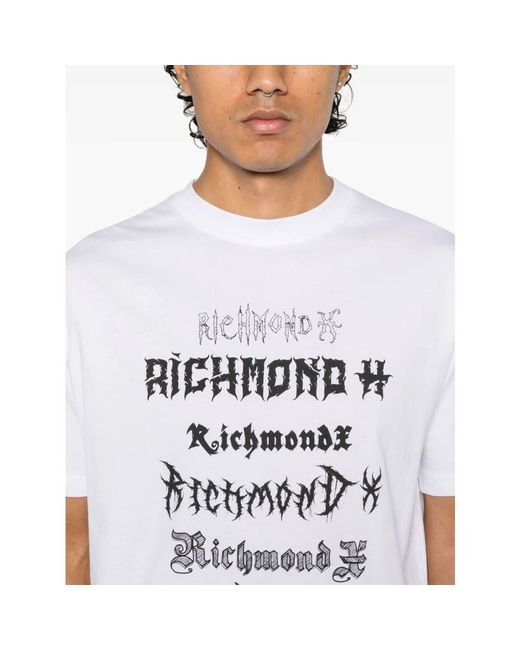 John Richmond White T-Shirts for men