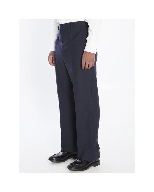 Saint Laurent Blue Suit Trousers for men