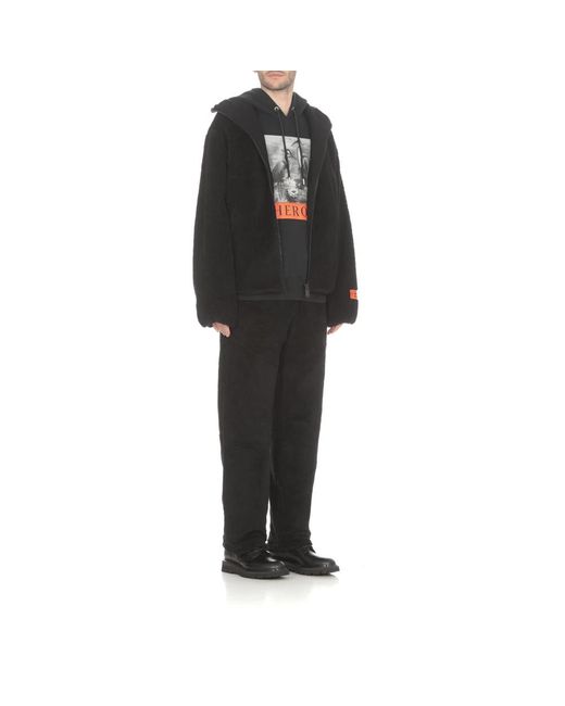 Straight Trousers di Heron Preston in Black da Uomo
