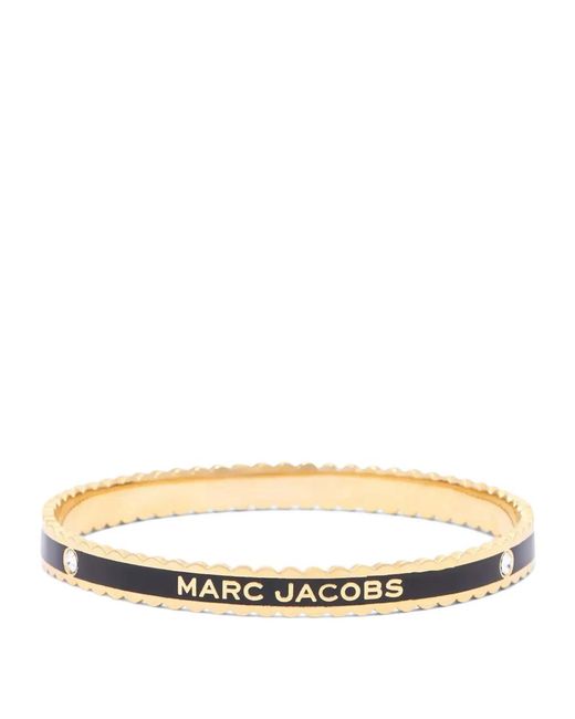 Marc Jacobs Natural Medallion Scalloped Bangle