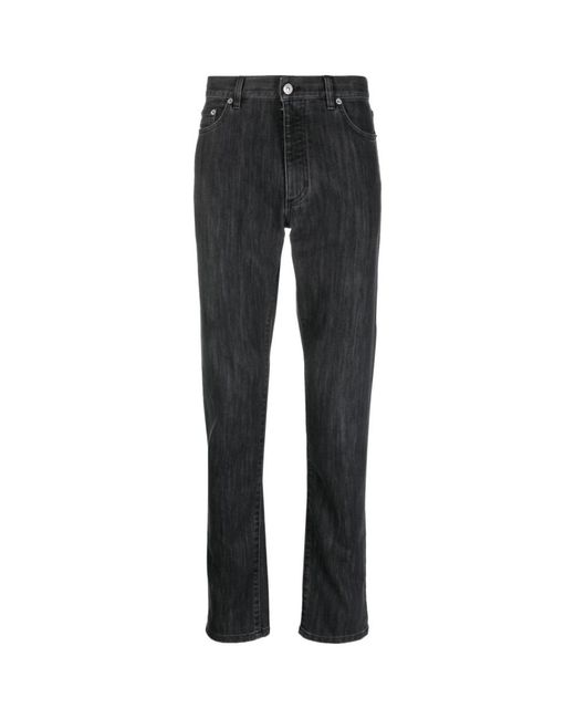 Zegna Gray Slim-Fit Jeans for men
