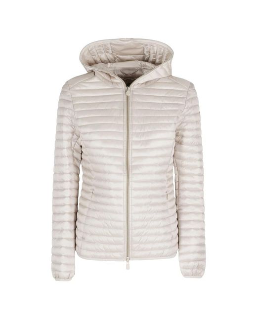 Save The Duck Jassen ,Polyester Alexa Down Jacket in het Gray