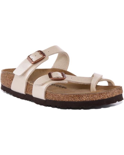 Birkenstock Brown Sliders