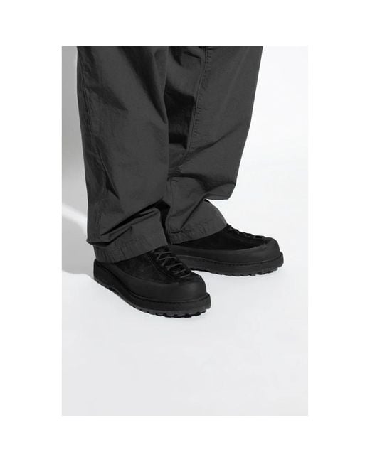 Stone Island Black Sneakers for men