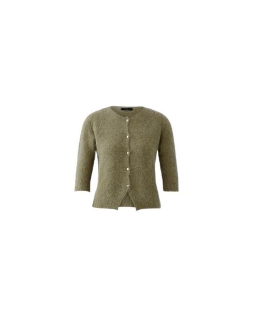 Ouí Truien & Vesten ,Groen ,Strickjacke in het Green