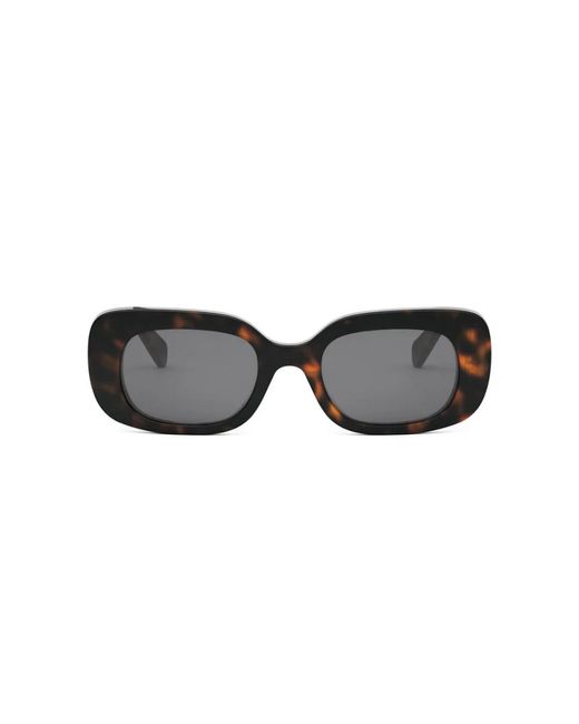 Céline Multicolor Schildpatt-sonnenbrille mit übergangsgläsern
