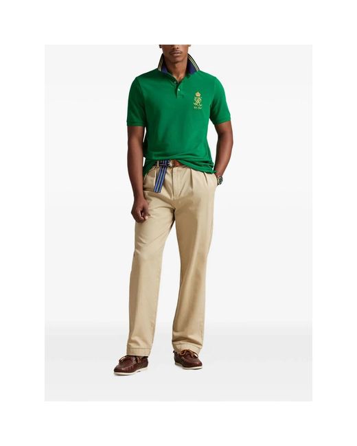 Polo Ralph Lauren Green Polo Shirts for men