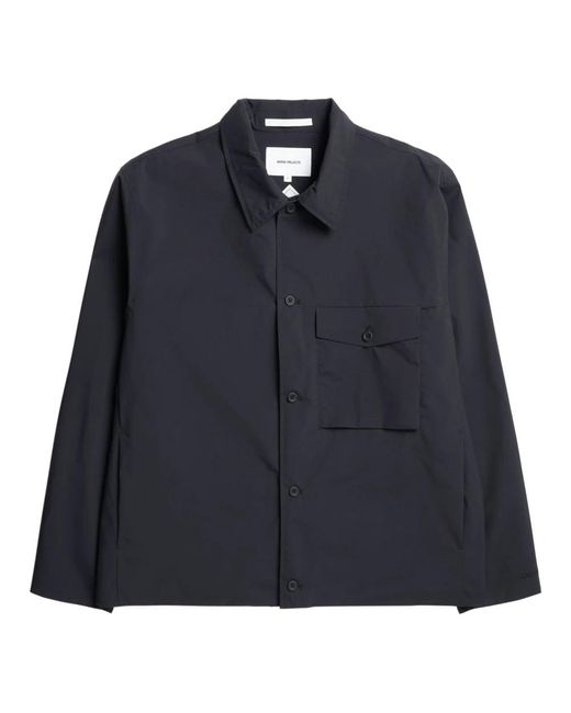 Light Jackets Norse Projects de hombre de color Blue