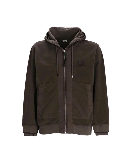 C P Company Green Zip-Throughs for men