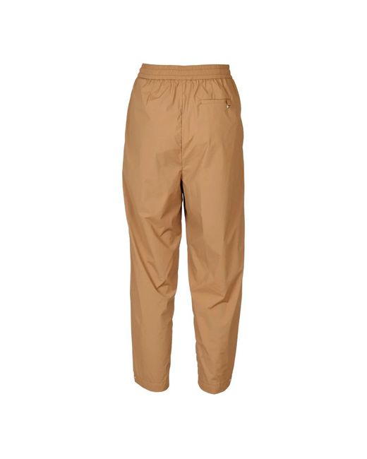 Herno Brown Tapered Trousers