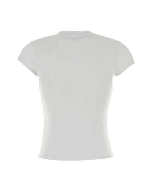 Alexander Wang White T-Shirts