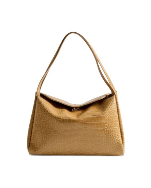 THEMOIRÈ Brown Shoulder Bags