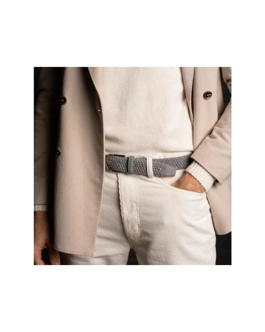 La Boucle Black Belts for men