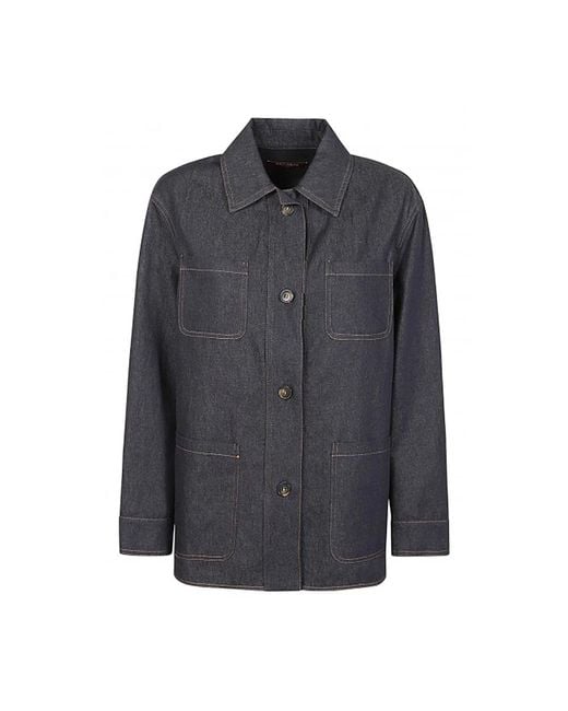 Max Mara Gray Light Jackets